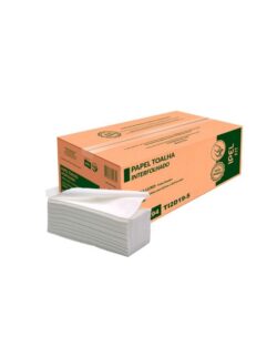 Papel Toalha Interfolhado 19g 22,5x20,5 - 5000 Fls - 2 Dobras