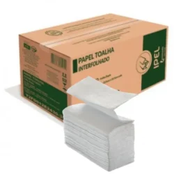 PAPEL TOALHA FOLHA SIMPLES 3 DOBRAS (CAIXA COM 2000 FOLHAS)