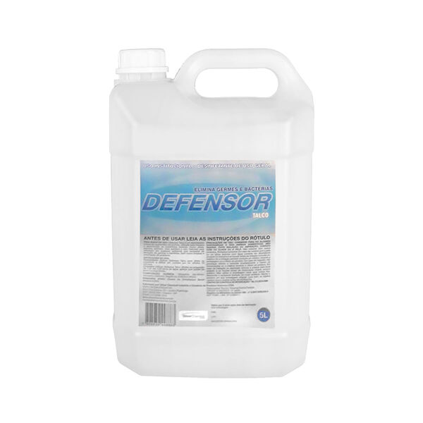Defensor é um desinfetante a base de quaternário de amônio, utilizado para limpeza e desinfecção de superfícies laváveis. Indicado para utilização em qualquer ambiente que necessite remoção de germes e bactérias. FRAGRÂNCIAS: HERBAL, ÁGUASMARINHAS, FLORAL, LAVANDA E TALCO.