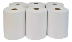 Papel Toalha Bobina 20cm - 6 Rolos